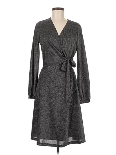 Pre-owned Pleione Casual Dress In Gray
