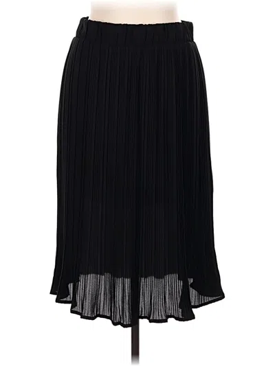 Pre-owned Pleione Formal Skirt In Black
