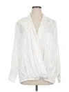 Pleione Long Sleeve Blouse In White