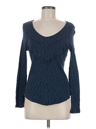 Pre-owned Pleione Long Sleeve T-shirt In Blue