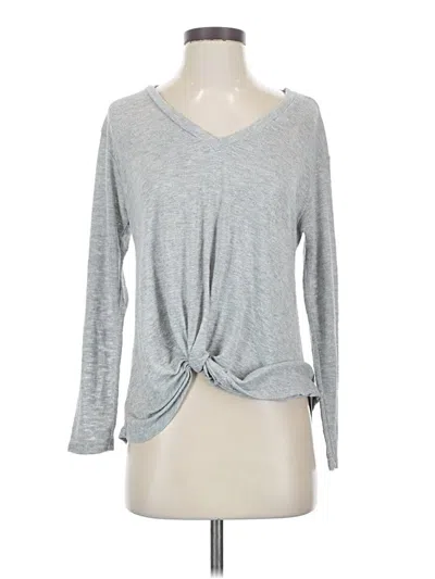 Pre-owned Pleione Long Sleeve T-shirt In Gray