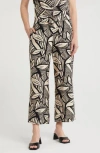 Pleione Print Wide Leg Pants