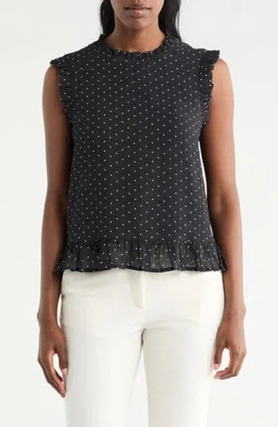 Pleione Ruffle Shell Top
