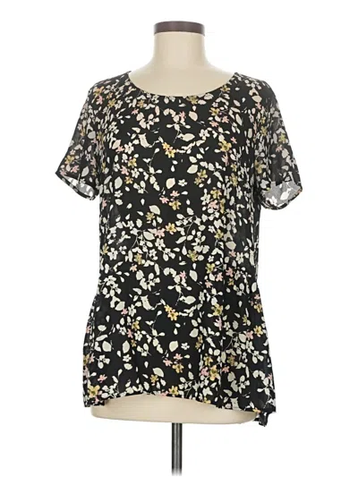 Pre-owned Pleione Short Sleeve T-shirt In Black