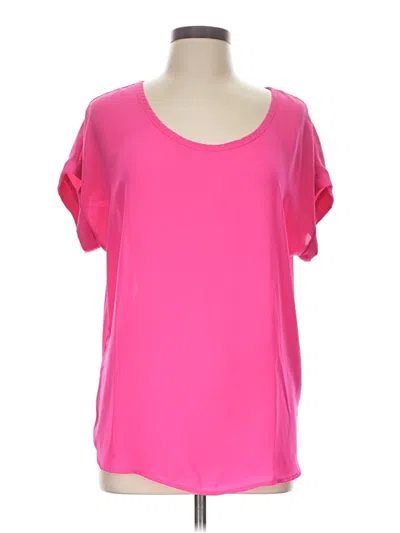 Pre-owned Pleione Short Sleeve T-shirt In Pink