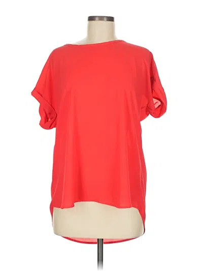 Pre-owned Pleione Short Sleeve T-shirt In Red