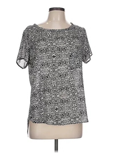 Pre-owned Pleione Short Sleeve T-shirt In Silver