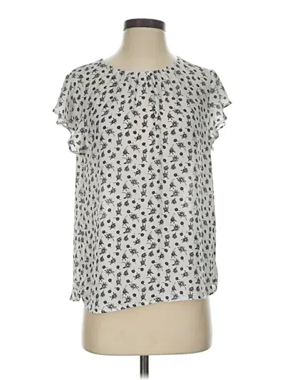 Pre-owned Pleione Short Sleeve T-shirt In Silver