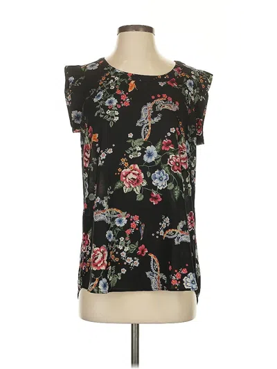 Pre-owned Pleione Sleeveless Blouse In Black