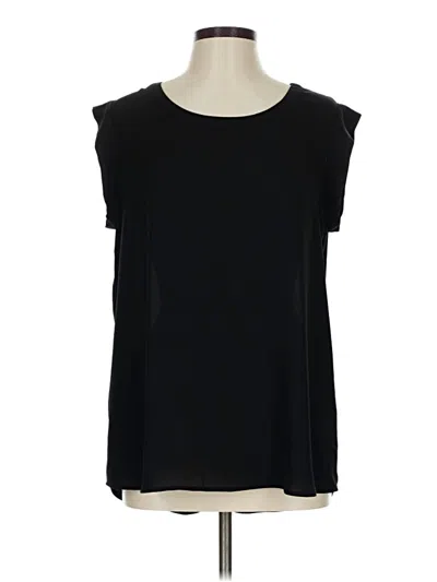 Pre-owned Pleione Sleeveless Blouse In Black