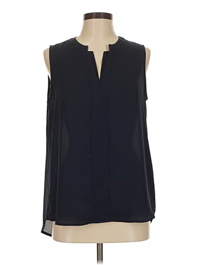 Pre-owned Pleione Sleeveless Blouse In Black