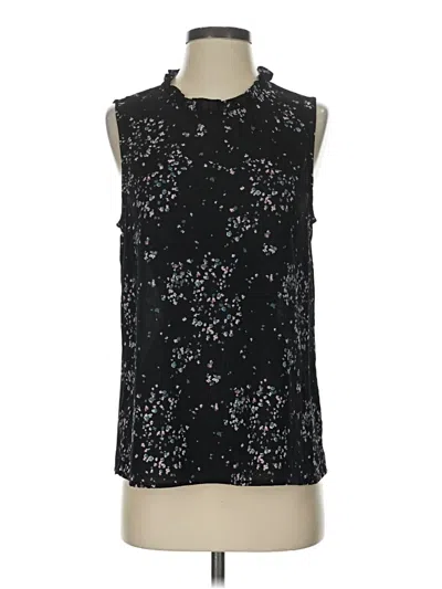 Pre-owned Pleione Sleeveless Blouse In Black