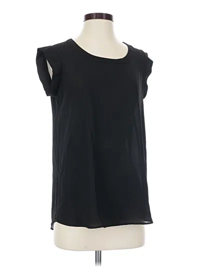 Pre-owned Pleione Sleeveless Blouse In Black