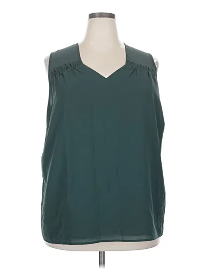 Pleione Sleeveless Blouse In Gray