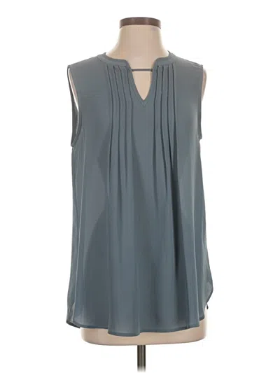 Pre-owned Pleione Sleeveless Blouse In Gray