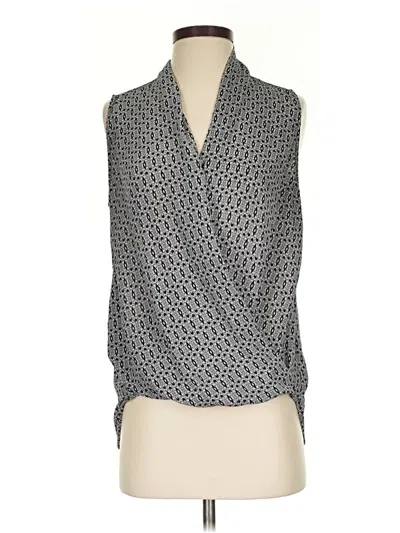 Pre-owned Pleione Sleeveless Blouse In Gray