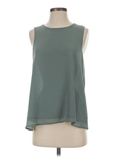 Pre-owned Pleione Sleeveless Blouse In Green
