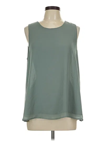 Pre-owned Pleione Sleeveless Blouse In Green
