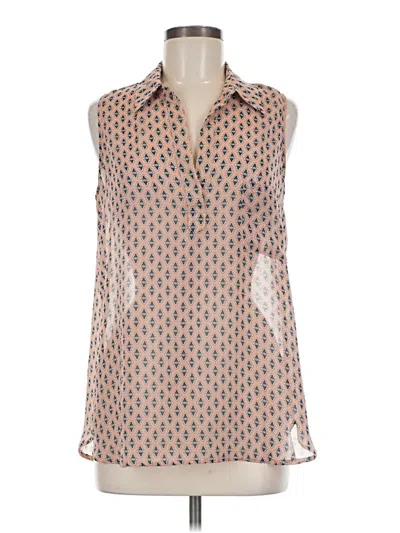 Pre-owned Pleione Sleeveless Blouse In Pink