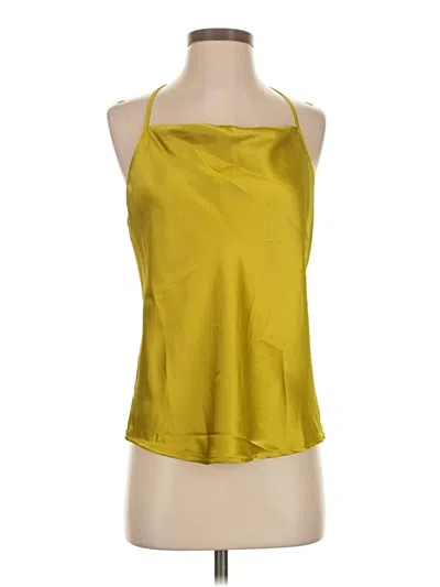 Pre-owned Pleione Sleeveless Blouse In Yellow