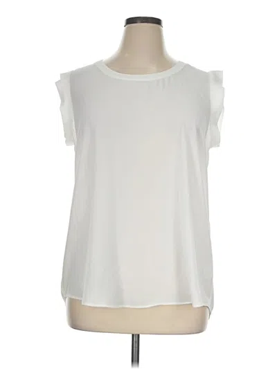 Pre-owned Pleione Sleeveless T-shirt In Ivory