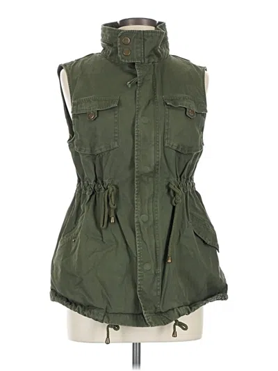 Pre-owned Pleione Vest In Green