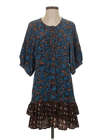 Pre-owned Plenty By Tracy Reese Casual Dress In Blue
