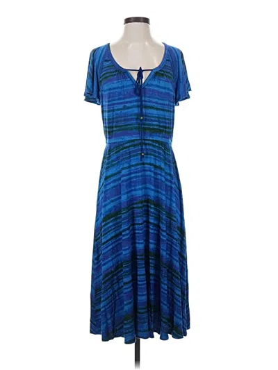 Pre-owned Plenty By Tracy Reese Casual Dress In Blue