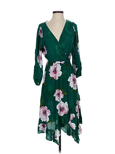 Pre-owned Plenty By Tracy Reese Casual Dress In Green