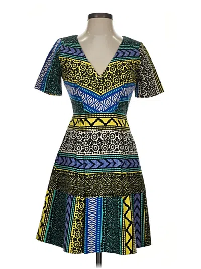 Pre-owned Plenty By Tracy Reese Casual Dress In Green