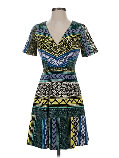 Pre-owned Plenty By Tracy Reese Casual Dress In Green