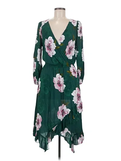 Pre-owned Plenty By Tracy Reese Casual Dress In Green