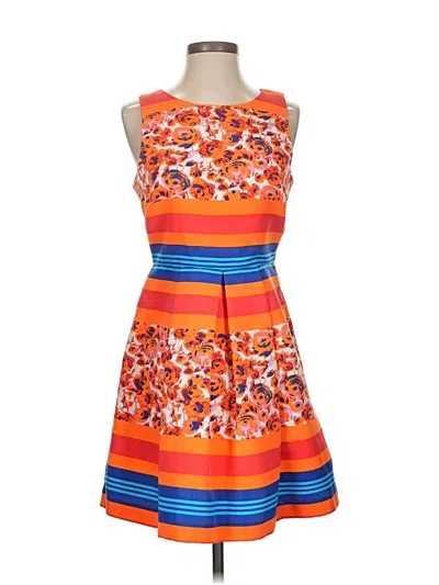 Pre-owned Plenty By Tracy Reese Casual Dress In Orange