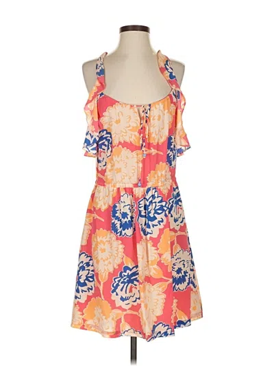 Pre-owned Plenty By Tracy Reese Casual Dress In Orange