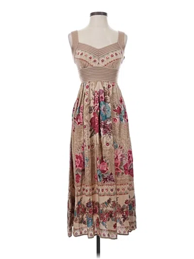 Pre-owned Plenty By Tracy Reese Casual Dress In Tan