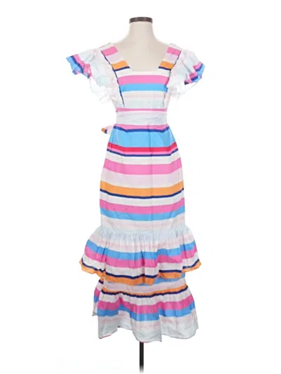 Pre-owned Plenty By Tracy Reese Casual Dress In White