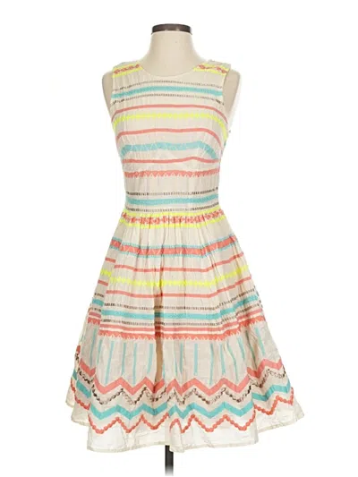 Pre-owned Plenty By Tracy Reese Casual Dress In White