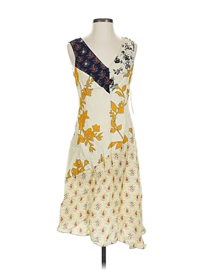 Pre-owned Plenty By Tracy Reese Casual Dress In Yellow