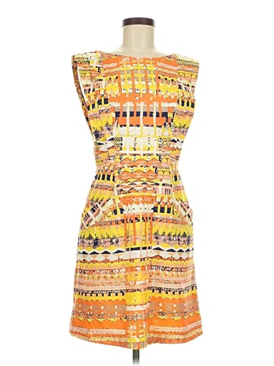 Pre-owned Plenty By Tracy Reese Casual Dress In Yellow