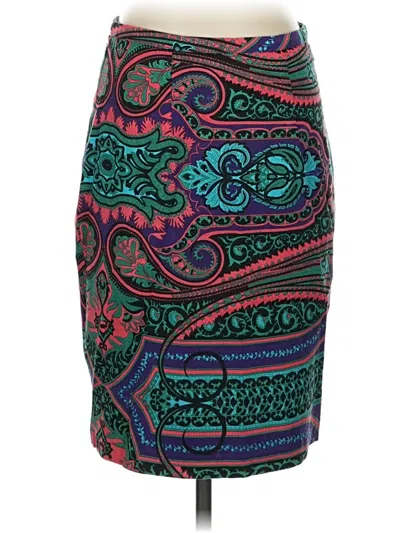 Pre-owned Plenty By Tracy Reese Casual Skirt In Blue