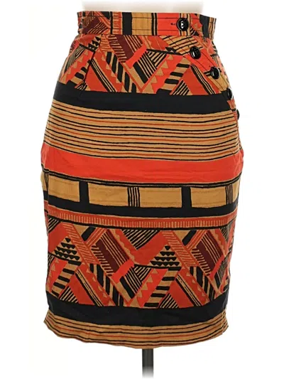 Pre-owned Plenty By Tracy Reese Casual Skirt In Brown