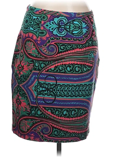 Pre-owned Plenty By Tracy Reese Casual Skirt In Green