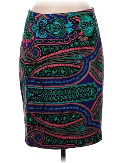 Pre-owned Plenty By Tracy Reese Casual Skirt In Green