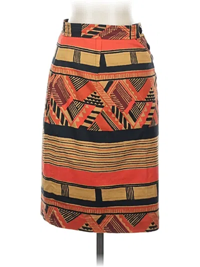 Pre-owned Plenty By Tracy Reese Casual Skirt In Orange