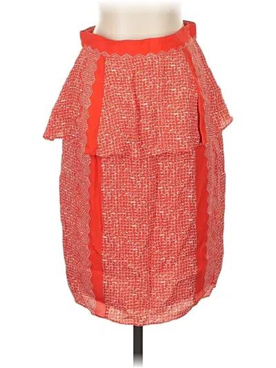 Pre-owned Plenty By Tracy Reese Casual Skirt In Red