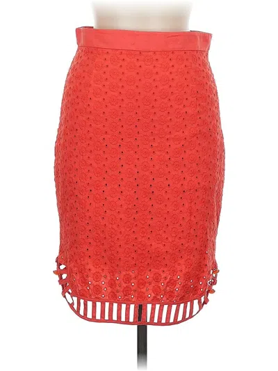 Pre-owned Plenty By Tracy Reese Casual Skirt In Red
