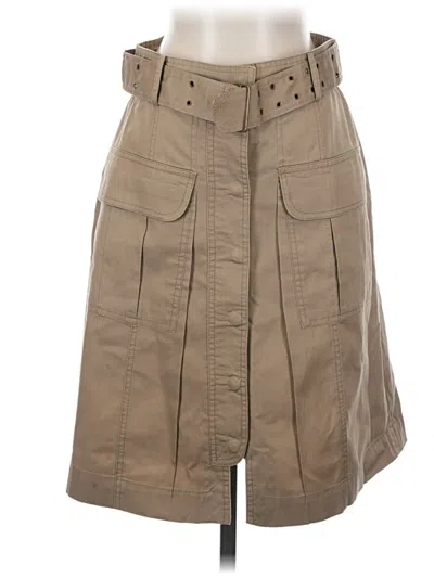 Pre-owned Plenty By Tracy Reese Casual Skirt In Tan
