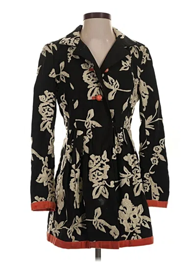 Pre-owned Plenty By Tracy Reese Coat In Black