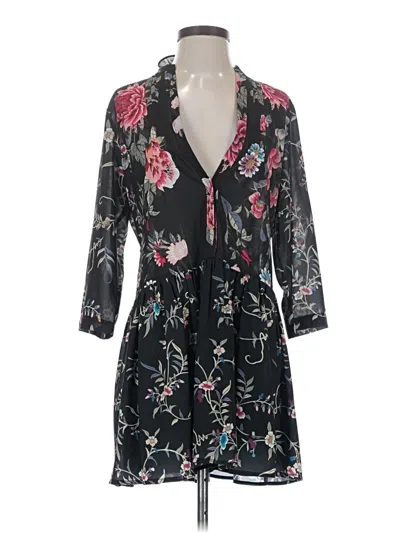 Pre-owned Plenty By Tracy Reese Cocktail Dress In Black