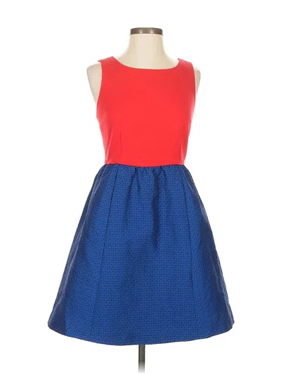 Pre-owned Plenty By Tracy Reese Cocktail Dress In Blue